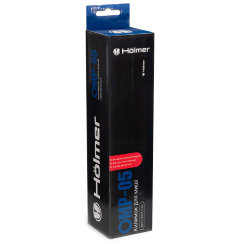 Килимок для мишки Holmer OMP-05 300*800мм, товщина 3,0 мм, Black