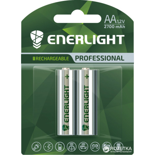 Аккумулятор AA 2700mAh Enerlight (1шт.)