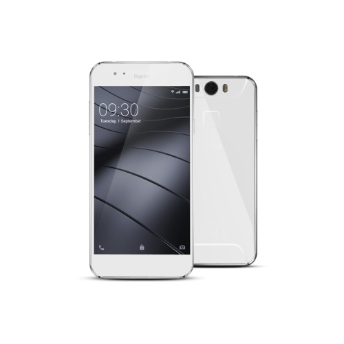 Мобильный телефон Gigaset GS160 White, 5" (1280x720), MediaTek MT6737 (1.3 ГГц), RAM 1 ГБ, 16 ГБ встроенной памяти + microSD,SDHC (до 32 ГБ), основная камера: 13 Мп, фронтальная камера: 5 Мп, 3G, GPS, поддержка 2x SIM-карт (Micro-SIM), Android 6.1, 2