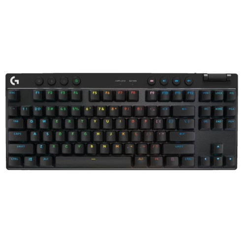 Клавіатура Logitech G Pro X TKL LightSpeed Black (920-012136)