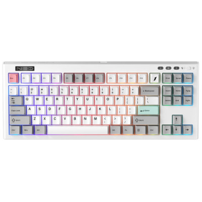 Клавіатура 1stPlayer NEO87 Wireless Frostwave (NEO87-FW-TLD)