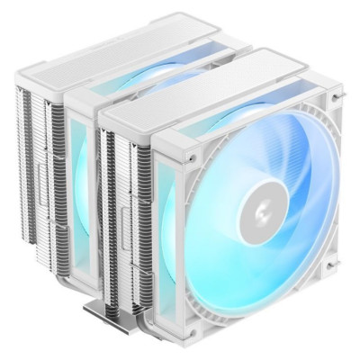 Вентилятор для CPU Socket All Deepcool AG620 G2 WH ARGB (R-AG620-WHAMMG2-G), IntelLGA2066/2011-v3/2011/1700/1200/115*/AMD AM5/AM4