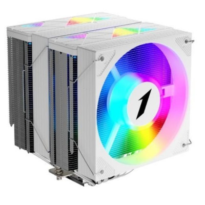 Вентилятор для CPU Socket All 1stPlayer CY12LD White, Intel: 1851/1700/1200/1150/1151/1155/1156, AMD: AM5/AM4, 4-pin