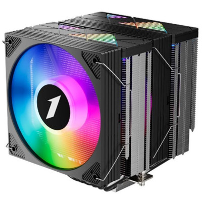 Вентилятор для CPU Socket All 1stPlayer CY12LD Black, Intel: 1851/1700/1200/1150/1151/1155/1156, AMD: AM5/AM4, 4-pin