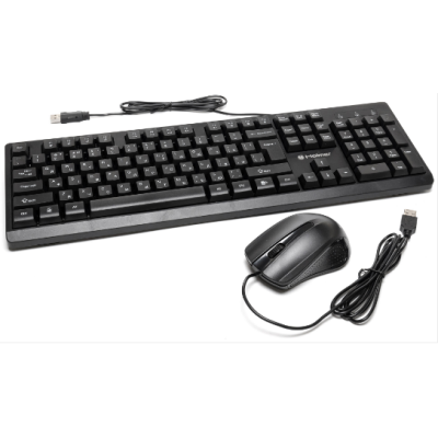 Клавіатура Holmer SO-01 + мишка, USB, Black
