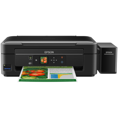 БФП струменевий Epson Stylus L455 Фабрика друку, 4 кольора, WI-FI, (C11CE24401)