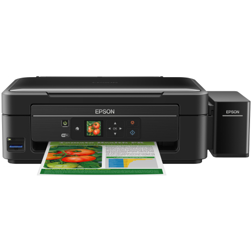 БФП струменевий Epson Stylus L455 Фабрика друку, 4 кольора, WI-FI, (C11CE24401)