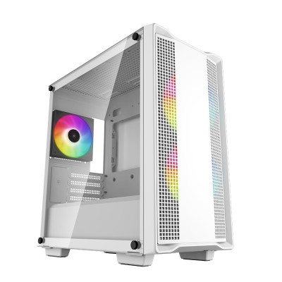 Корпус DeepCool CC360 WH ARGB (R-CC360-WHAPM3-G-1) White без БЖ
