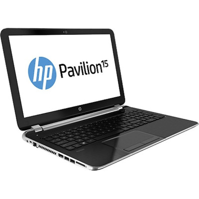 Ноутбук HP Pavilion 15-n026er (F4V92EA)15.6” (1366x768) HD LED, глянцевый / AMD Quad-Core A6-5200 (2.0 ГГц) / RAM 6 ГБ / HDD 750 ГБ / AMD Radeon HD 8670М, 1 ГБ / DVD Super Multi / Bluetooth / Wi-Fi / веб-камера / DOS / 2.28 кг