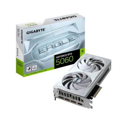 Відеоадаптер RTX5060 8GB GDDR7 128bit Gigabyte EAGLE OC ICE (GV-N5060EAGLEOC ICE-8GD)