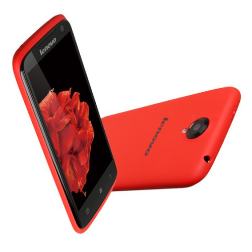 Мобильный телефон Lenovo S820 Red, Экран 4.7" (1280 x 720, сенсорный емкостный multi-touch) IPS Corning curved glass/ моноблок / четырехъядерный процессор MTK 6589W 1.2 ГГц / основная камера 12 Мп + фронтальная 2 Мп / Bluetooth 3.0 / Wi-Fi 802.11 a/b