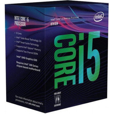 Процесор Intel Core i5-8600K (3.6GHz, 9MB, s1151) (BX80684I58600K) Box