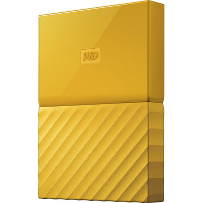 Жорсткий диск портативний 2,5'' 4TB WD My Passport Yellow (WDBYFT0040BYL-WESN)