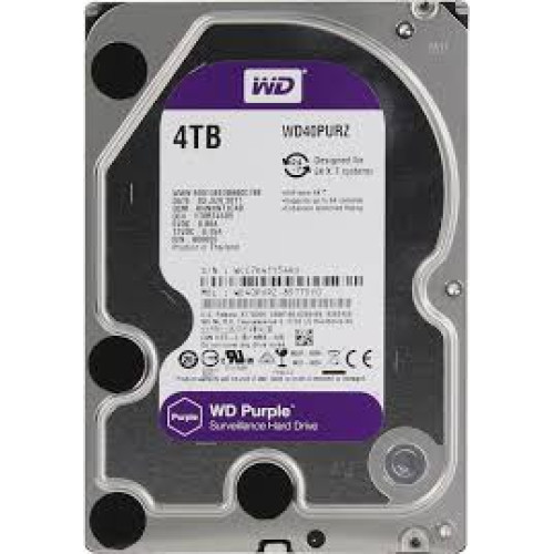 Жорсткий диск HDD 4TB 5400 WD SATA3 64Mb (WD40PURZ)