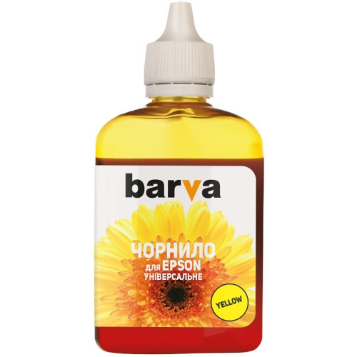 Чорнило BARVA EPSON L100/L210/L300/L350/L355 (T6644) 90г YELLOW (L100-404)
