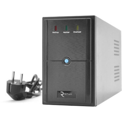 Джерело безперебійного живлення Ritar E-RTM600 (360W) ELF-L, LED, AVR, (E-RTM600)