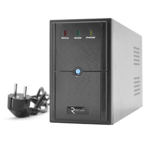 Джерело безперебійного живлення Ritar E-RTM600 (360W) ELF-L, LED, AVR, (E-RTM600)