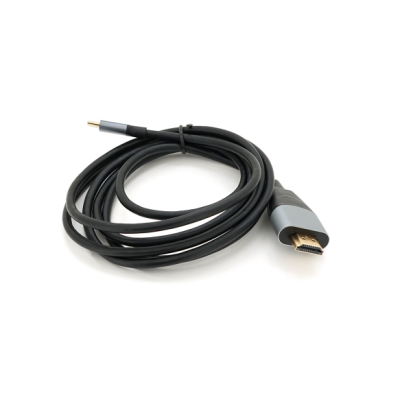 Кабель для монітора HDMI - Type-C, 1,8 м, Voltronic, 4K, 30HZ, Chip:AG9310, Black (YT-HDMI (M)-Type-C (M))