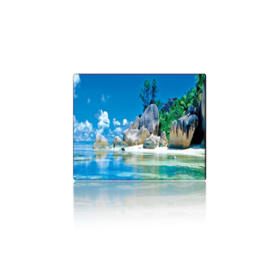 Килимок для мишки Rocky Beach, 250*300 товщина 2 мм, прошитий, колір Gray, Пакет (YT-CAT22)