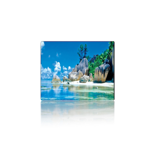 Килимок для мишки Rocky Beach, 250*300 товщина 2 мм, прошитий, колір Gray, Пакет (YT-CAT22)