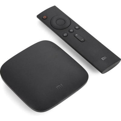 Медиаплеер Xiaomi Mi TV Box 3S, Mali-400, CPU: Cortex A53 2GHz , 2Gb, 8Gb, Android 6, 4K,AVI,DAT,MKV,MOV,MPEG,MPG,RM,VC-1,WMV, H.264,H.265 