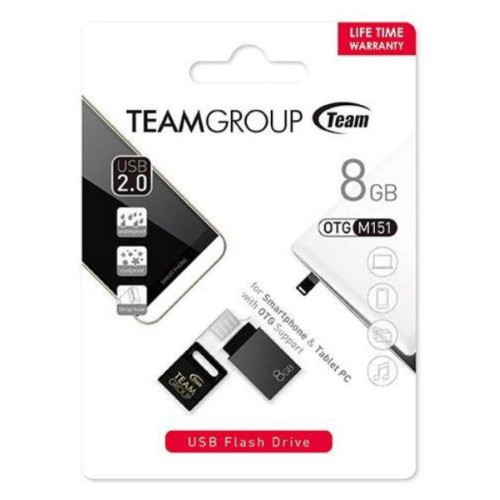 Флеш память USB 8GB Team M151 (TM1518GC01)