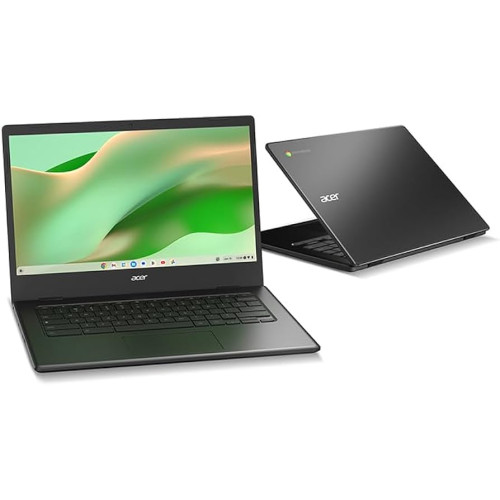Ноутбук Acer ChromeBook A314-1H-C5GY (NX.J37ET.001), 14.0 FHD, Intel Celeron N4500 (3.8GHz), 4Gb, 64GB SSD, Intel UHD, Audio Combo Jack, Wi-Fi, Bluetooth, ChromeOS, Star Black