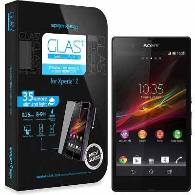 Захисне скло на Sony Xperia Z1 Glass T