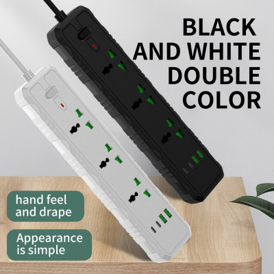 Мережевий фільтр Strip 2.0м, TB-T25-QC (2 USB, Type-C, 40W Max)