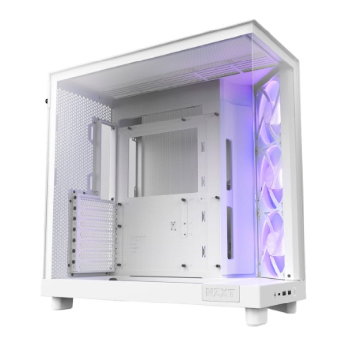 Корпус NZXT H6 Flow RGB All White (CC-H61FW-R1)