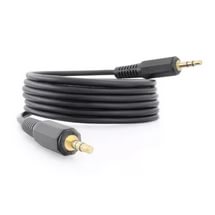 Кабель аудио 1,5 м, Jack 3.5-3.5 GOLD Stereo (YT-AUXGJ(M)/(M)-1.5-B)