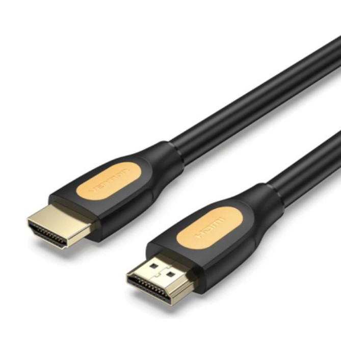 Кабель для монітора HDMI - HDMI, 1,5 м, Vention, v2.0, 4Kx2K, 2 фільтра, (ALIBG)
