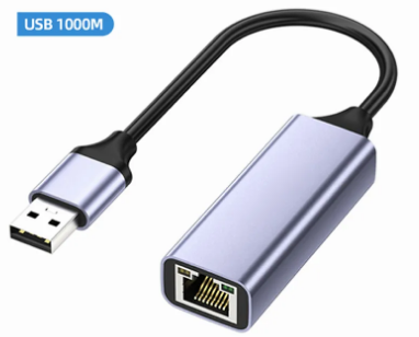 Перехідник USB 3.0 - LAN Adapter Gigabite VegGieg Metal Case