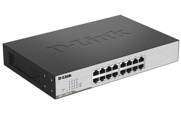 Комутатор Switch 16 Port D-Link DGS-1100-16 (10/100/1000 Base)