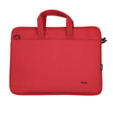 Сумка для ноутбука 16.0" Trust Bologna Slim Red (24449)