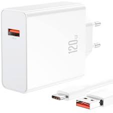 Зарядний пристрій XO-L128 120W, USB + кабель Type-C