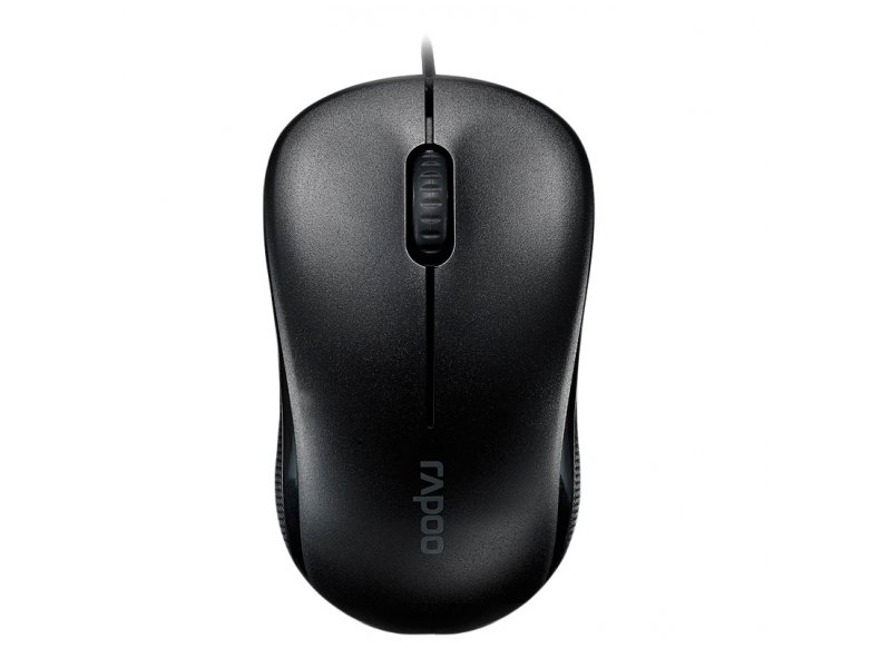 Мишка Rapoo N1130-Lite Black USB