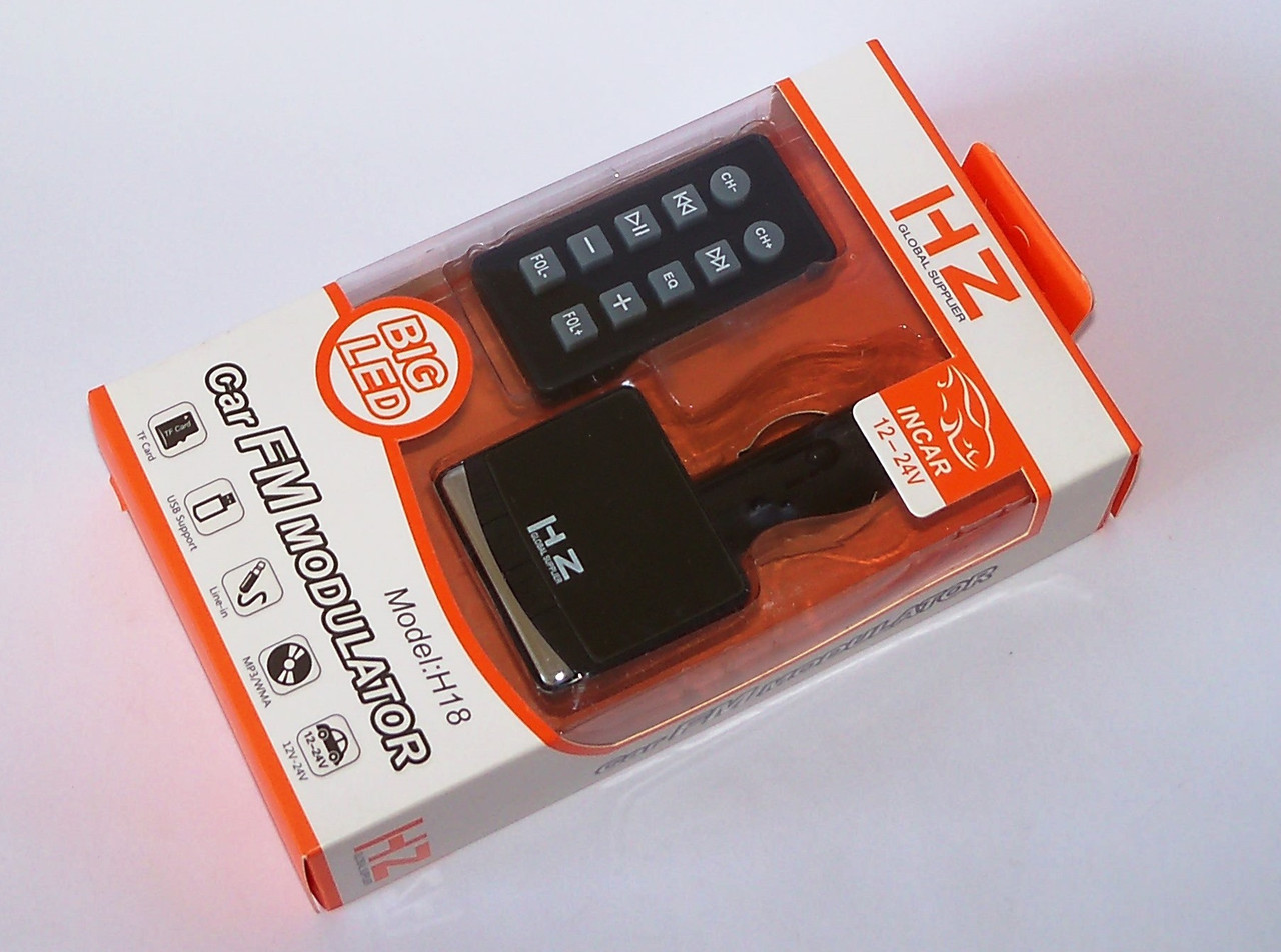 Автомобільний MP3 FM модулятор HZ H18