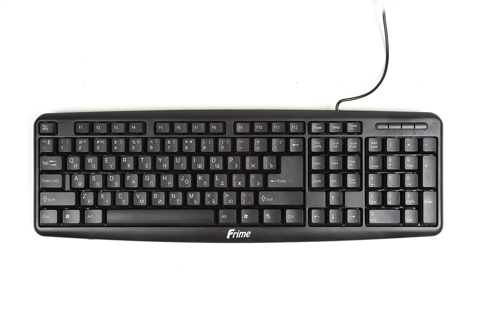 Клавіатура Frime FKBS-002, PS/2, Black