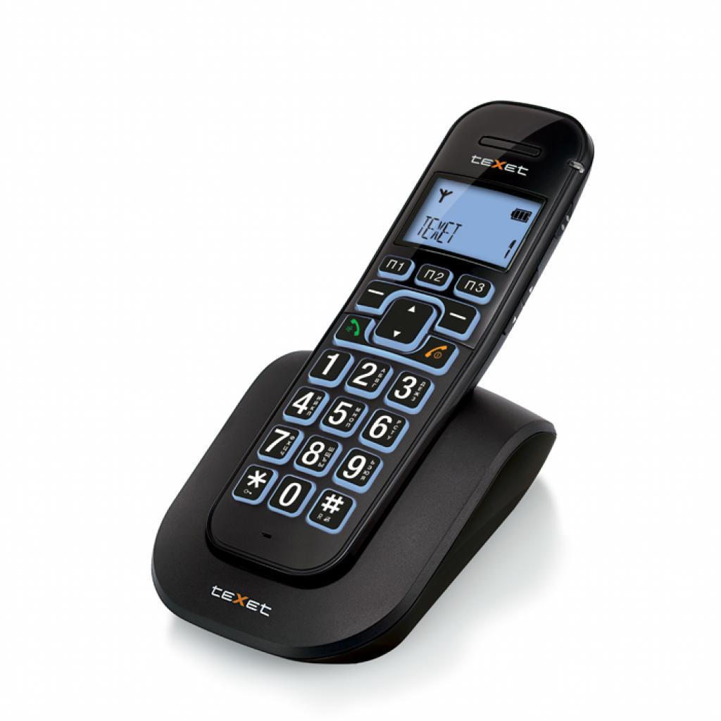 Телефон DECT (чорний) TX-D8405A