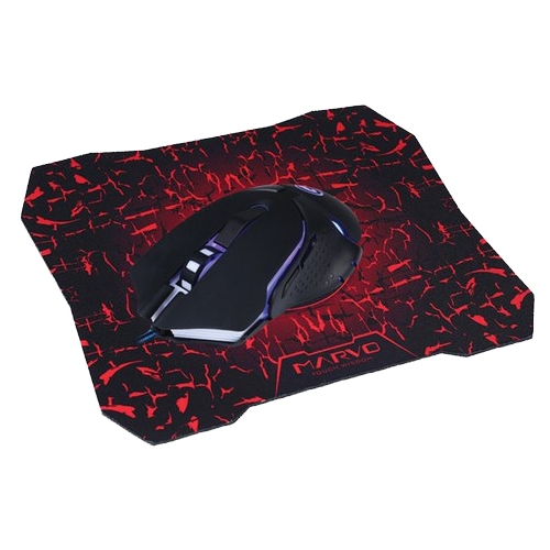 Мишка Marvo M309+G1, USB, + килимком
