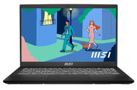 Ноутбук MSI Modern 15 B12M, 15.6 FHD IPS, Intel Core i5-1235U (4.4GHz), 8GB, SSD 512GB, Intel Iris Xe
