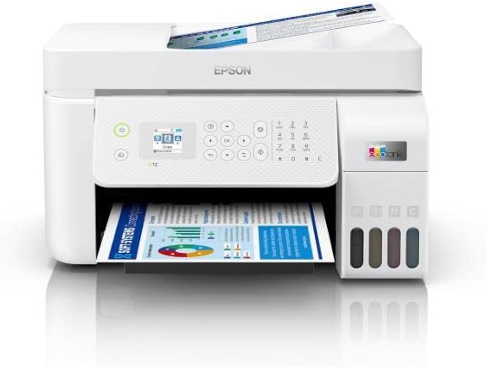 БФП струменевий Epson ECOTANK L5296 Фабрика друку, 4-ох кольорова (C11CJ65404)