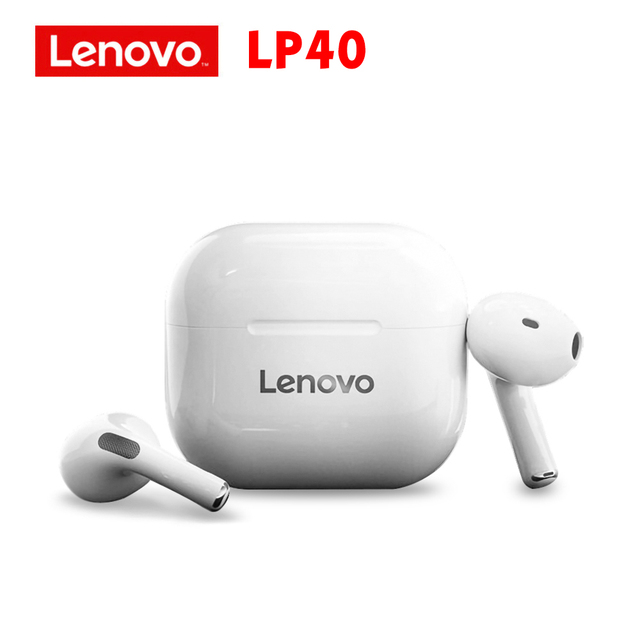 Наушники Lenovo live Pods LP40 Bluetooth White