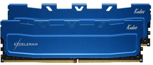Модуль пам'яті DDR4 8GB 2666 MHz Exceleram Kudos Blue (EKBLUE4162619) 