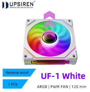 Вентилятор для охолодження корпусний OEM PRISM 4 PRO, Reversed, ARGB, White, 12см, 4pin