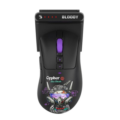 Мишка A-4 Tech R73 Ultra Duo Cypher Ghost Bloody, Wireless, USB