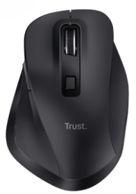Мишка Trust Fyda Eco Wireless, USB, Black (24727)