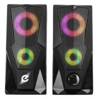 Колонки Ergo SG-110, (2x3W) USB, Black