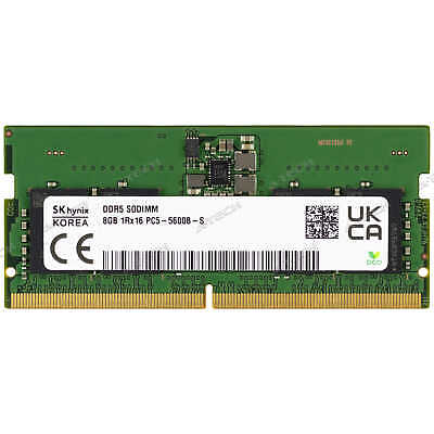 Модуль пам'яті SoDDR 5 8GB 5600 MHz 1.2v Hynix (HMCG66AGBSA092N)